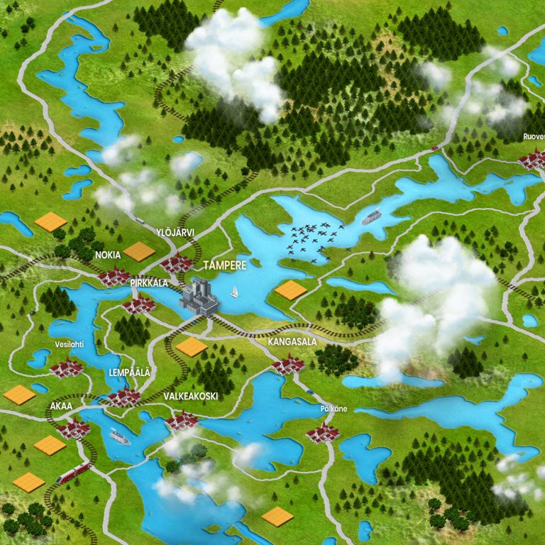 Lakesperience map