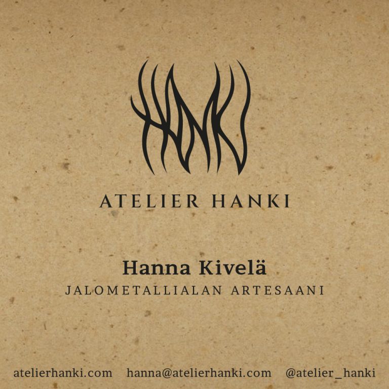 Atelier Hanki business card