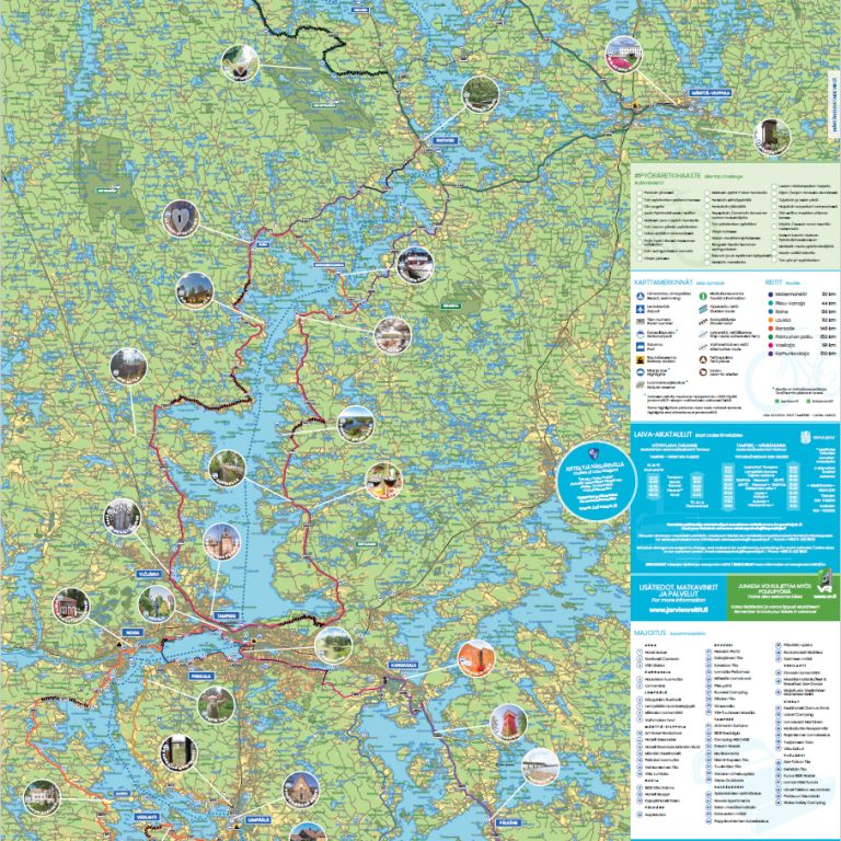 Lake Trails map
